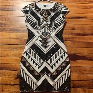 Express XS sequin dress